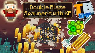 Double Blaze Spawners XP and Looting 3 Drops Trident Killer Minecraft 118  Truly Bedrock S4E11 [upl. by Purity]