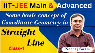 Basics of Coordinate Geometry Straight lines Important Concepts Lec01 JEEMAIN  IIT ADVANCED [upl. by Riane]