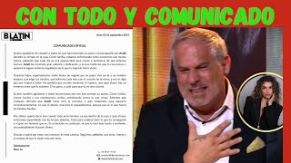 ARATH DE LA TORRE Y EL COMUNICADO DE SU ESPOSA POR LA CASA DE LOS FAMOSOS MEXICO [upl. by Retsevel412]