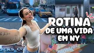 Minha vida em Nova York a intensidade da cidade grande museus cafés e compras [upl. by Anan]