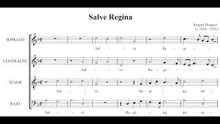 Josquin De Prez Salve Regina Tenor [upl. by Hunsinger189]