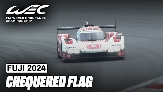 Chequered Flag Falls In Fuji 🏁 I 2024 6 Hours of Fuji I FIA WEC [upl. by Klinger]