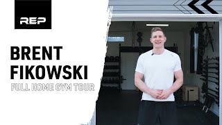 CrossFit Athlete Brent Fikowskis Dream Home Gym Tour built by REP [upl. by Cirda]