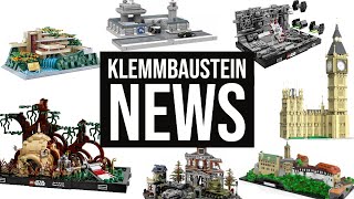 Klemmbaustein News 52 BlueBrixx Cobi Happy Build LEGO Sembo Wange Xingbao [upl. by Heather428]