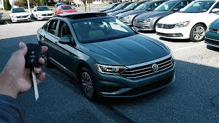 2019 VOLKSWAGEN JETTA SEL  IN DEPTH WALKAROUND STARTUP INTERIOR EXTERIOR amp TECH [upl. by Meurer]