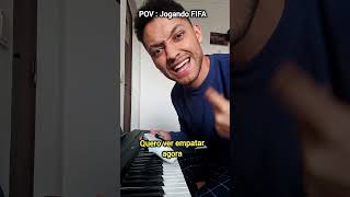 POV Jogando FIFA piano musica [upl. by Aubigny]