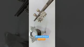 Moissanite Diamond Pendant Customised Order now TalibGemologist viralshort moissanite 1m [upl. by Rahab]