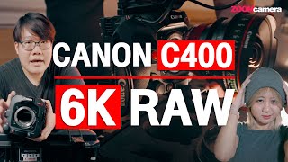 ครั้งแรกในชีวิตกับกล้อง Canon EOS C400 กล้องวิดีโอตัวเทพ สเปคสุดโหด กับวีดีโอระดับ 6K RAW [upl. by Roswell]