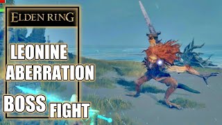 Elden Ring – Leonine Aberration Boss Fight [upl. by Lanevuj18]