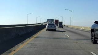 Don Holt Cooper River Bridge westbound [upl. by Olenolin268]