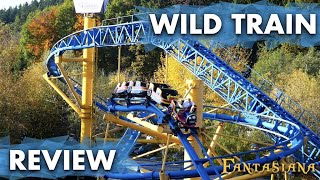 Review Wild Train  Fantasiana Straßwalchen  Wie kann diese Achterbahn so gut sein [upl. by Pearl]