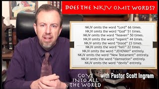 Does NKJV remove Lord God heaven repent blood hell JEHOVAH New Testament damnation amp devils [upl. by Devon964]