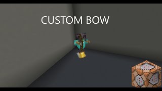 How to make a custom Hawkeyes bow in MinecraftBEDROCK [upl. by Naujyt]