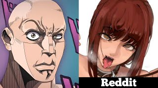 Chainsaw Man  Anime vs Reddit reaction meme [upl. by Theobald407]