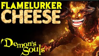 How to CHEESE the Flamelurker with Poison  Demons Souls PS5 [upl. by Llamaj537]