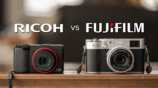 Fujifilm vs Ricoh GR III Can YOU tell the difference [upl. by Lertsek790]