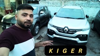 SECOND HAND RENAULT KIGER IN 2023 REVIEW IN HINDIALL DETAILS AND PRICE ETC [upl. by Leirda]