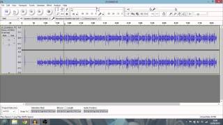 Cleaning Up amp Amplifying Audio For Your Podcasts And Youtube Videos In Audacity [upl. by Anohr]