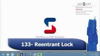 j2se133 ReentrantLock java Thread [upl. by Azile54]