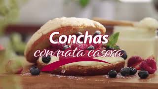 Conchas con Nata Casera [upl. by Alyat]