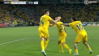 Romania vs Lithuania 31 All Goals and Extended Highlights UEFA Nations League 202425 [upl. by Halilad]