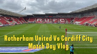 Rotherham United 52 Cardiff City Vlog  202324 [upl. by Jeu]