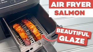 Cooking Salmon In The Air Fryer [upl. by Zsa]