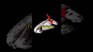 Why does the Millennium Falcon have a fork structure in the front starwars [upl. by Noivert348]