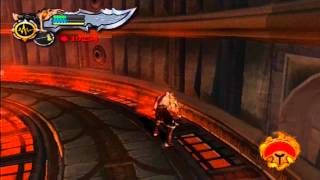 PS2God of war 2  Titan mode  Part 36 The EastLahkesis Auditorium  Spike trap corridor [upl. by Shuman464]