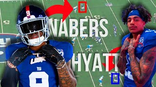 EVERY PASS PLAY of Malik Nabers amp Jalin Hyatt Giants WRs vs Lions  All22 [upl. by Dekeles]