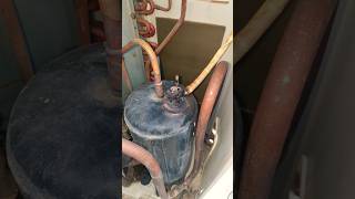 Compressor wire blast acinstallation airconditioner ytshorts [upl. by Garmaise750]