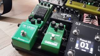 Tubescreamer Shootout Ibanez TS10 vs Maxon OD808 [upl. by Ecal83]