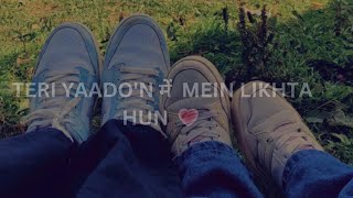 TERI YAADON MEIN MAIN LIKHTA HUN   official audio Harshu4uy9i x JentMusic [upl. by Sirtaeb827]