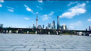 4k shanghai east nanjing walk UHD video shanghai bund view river front’ 4kshanghai akashskygoyal [upl. by Charleen]