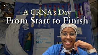 From Start to Finish A complete overview of a CRNAs day [upl. by Aihsekal864]