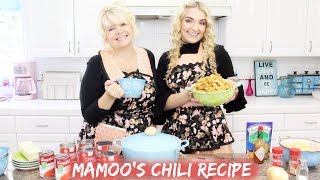 Mamoos Chili Recipe  Rydel Lynch [upl. by Siurad479]