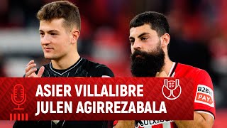 🎙 Villalibre amp Agirrezabala  post Athletic Club 20 Deportivo Alavés  Copa 202324 18 Final [upl. by Cybil]