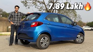 Bike jaisa Mileage AMT Car Me🔥 2024 Tata Tiago XTA ICng AMT Review [upl. by Lynna]