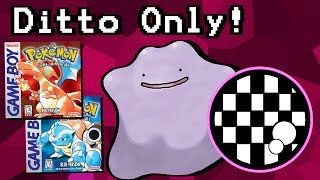 Can You Beat Pokemon RedBlue With Only a Ditto [upl. by Ennair]