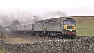 Settle and Carlisle Circular D1924 amp D1935 Statesman Rail 18022023 [upl. by Bettzel]