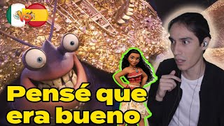 REACCIÓN a BRILLOBRILLANTE 🇲🇽 Latino vs Español 🇪🇸 Moana 🦀 [upl. by Ylremik]