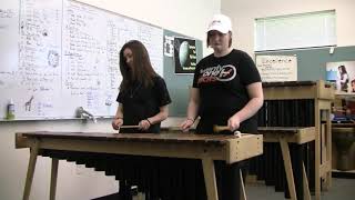 Student Compositions 3  Springwater Trail High School Marimba Band  20182019 [upl. by Sadonia]