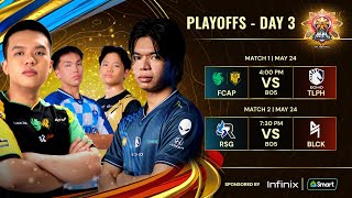 🔴REBROADCAST  MPL PH S13  ENGLISHPlayoffs Day 3 [upl. by Bonns575]