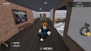 Mm2 sheriff gameplay PS5 [upl. by Eirhtug]