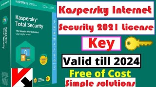 Kaspersky 3 Year Activated License Free  100  Cracked [upl. by Nahpets]