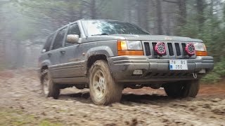 BF Goodrich All Terrain TA KO2 Test with Jeep Grand Cherokee 52L [upl. by Annahsar958]