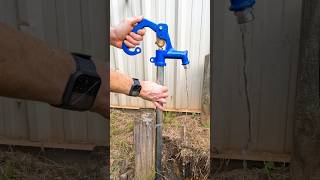 Replacing a yard hydrant PART 2 🐶💦 plumbing plumber asmr diy [upl. by Samp849]