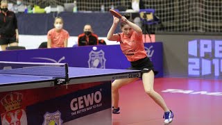 Table tennis womens  table tennis Russia  world table tennis championship [upl. by Orola]