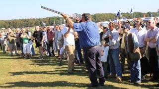 World record longest shot at a clay pigeon [upl. by Mairim]