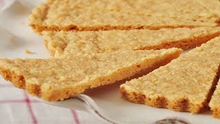 Scottish Shortbread Recipe Demonstration  Joyofbakingcom [upl. by Alliber]